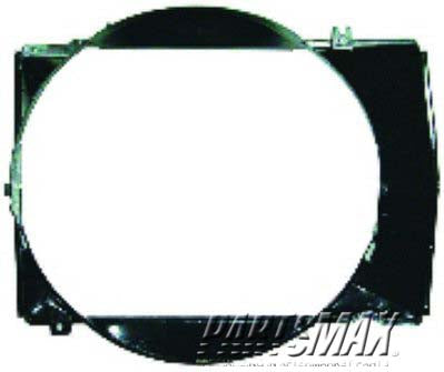 3110 | 1993-1995 ISUZU RODEO Radiator fan shroud w/3.2L engine | IZ3110101|8970740732