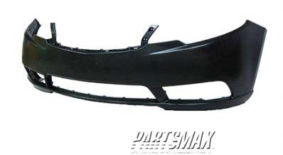 1000 | 2011-2013 KIA FORTE Front bumper cover H/B; prime | KI1000145|865111M000