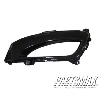 1038 | 2012-2013 KIA OPTIMA LT Front bumper insert EX|LX; USA Built; Fog Lamp Bezel | KI1038110|865514C000