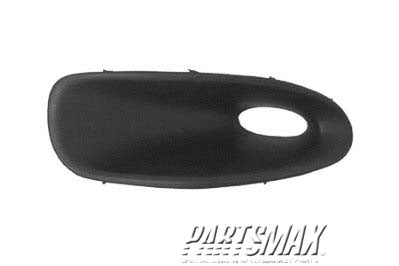 1039 | 1998-2001 KIA SEPHIA RT Front bumper insert fog lamp hole cover | KI1039103|0K2A150C10XX