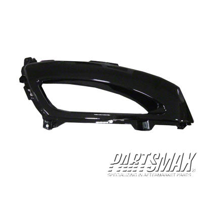 1039 | 2012-2013 KIA OPTIMA RT Front bumper insert SX; USA Built; Fog Lamp Bezel; w/o DRL | KI1039110|865524C000