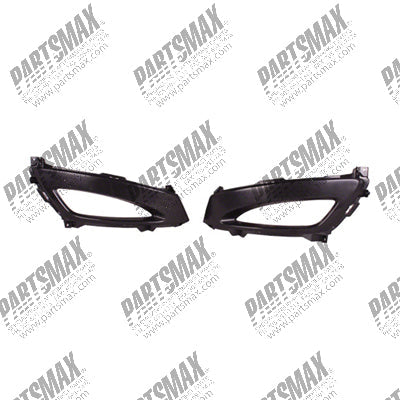 1039 | 2010-2010 KIA FORTE RT Front bumper insert Sedan; Fog Lamp Opening Cover; w/o Fog Lamps | KI1039112|865641M000