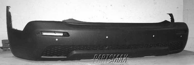 2430 | 2011-2012 KIA SORENTO Rear bumper cover w/o Sport Pkg; w/Parking Assist | KI1100154|866101U010