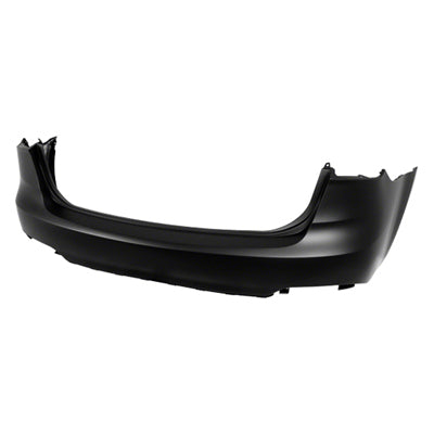 1100 | 2014-2016 KIA FORTE Rear bumper cover Sedan; w/o Park Assist; prime | KI1100176|86611A7000