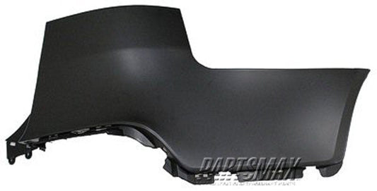 1105 | 2011-2013 KIA SORENTO RT Rear bumper extension outer w/o Sport Pkg; PTM | KI1105101|866821U000