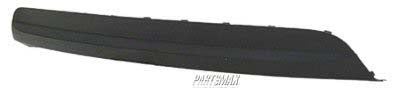 2434 | 2010-2013 KIA FORTE Rear bumper cover lower EX|LX; Sedan | KI1115100|866951M000