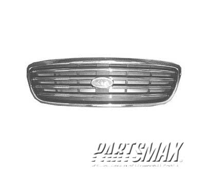 1200 | 2002-2003 KIA SEDONA Grille assy LX; prime | KI1200112|0K54A50710XX