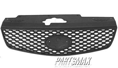 1200 | 2006-2010 KIA RIO5 Grille assy Type 1; Black; Mesh | KI1200125|863611G010