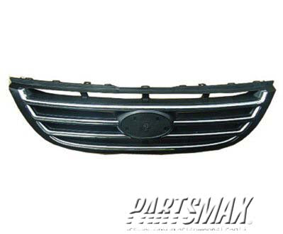 1200 | 2007-2007 KIA SPECTRA Grille assy Chrome | KI1200127|863502F500