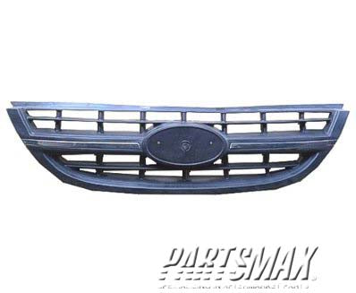 1200 | 2006-2006 KIA SPECTRA Grille assy EX|SX; Chrome Insert | KI1200134|863502F400