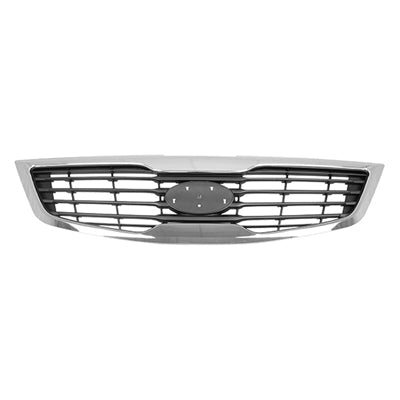 1200 | 2013-2013 KIA SPORTAGE Grille assy 2.4L; Black Insert; w/Chrome Molding; Matte Finish | KI1200164|863503W030