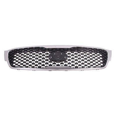 860 | 2016-2018 KIA SORENTO Grille assy LIMITED|SX; w/o Around View Monitor; Gloss Black/Chrome | KI1200182|86380C6010