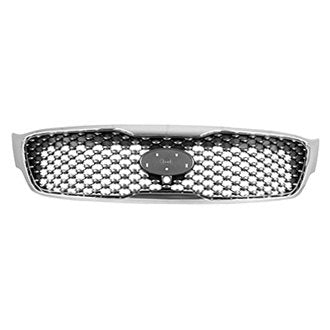 860 | 2016-2018 KIA SORENTO Grille assy LIMITED|SX|SX LIMITED; w/Around View Monitor; Gray/Chrome | KI1200187|86380C6020MS5
