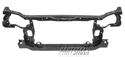 1070 | 2000-2004 KIA SPECTRA Radiator support 4dr sedan; early design; support assembly | KI1225114|0K2NU53100B