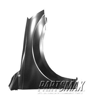 1241 | 2003-2009 KIA SORENTO RT Front fender assy LX | KI1241113|663213E100