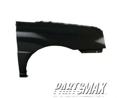 60 | 2003-2003 KIA RIO RT Front fender assy w/o side molding holes; to 12/2/02 | KI1241115|66321FD100