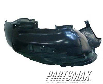 1251 | 2003-2006 KIA SORENTO RT Front fender splash shield LX | KI1251107|868123E001