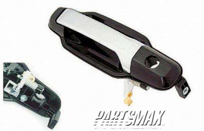 1680 | 2003-2006 KIA SORENTO LT Front door handle outer EX|LX; w/o Luxury Pkg; PTM | KI1310113|826503E010XX