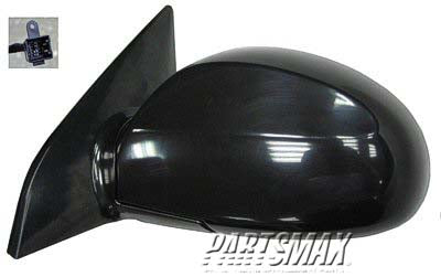 1320 | 2005-2006 KIA SPECTRA5 LT Mirror outside rear view Power; Heated; w/Blue Tint | KI1320133|876052F101