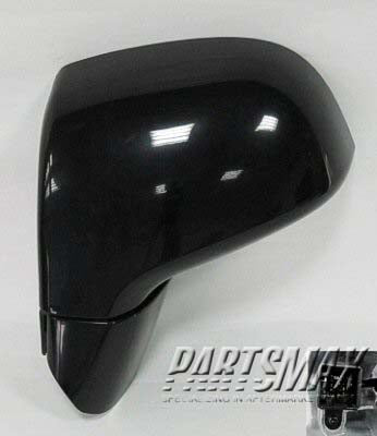 1700 | 2007-2010 KIA RONDO LT Mirror outside rear view Power; Heated; w/Cover; PTM | KI1320135|876101D130-PFM