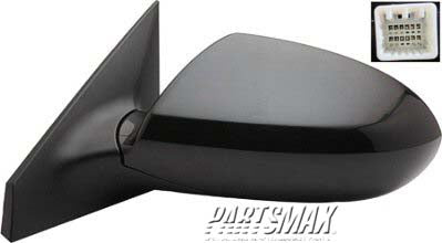 1320 | 2011-2016 KIA SPORTAGE LT Mirror outside rear view Power; Non-Heated; w/o Signal Lamp; PTM | KI1320148|876103W510