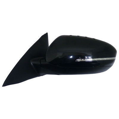1320 | 2014-2015 KIA OPTIMA LT Mirror outside rear view USA Built; w/Signal Lamp; Pwr-Folding; w/o Blind Spot Detection; PTM | KI1320176|876104C510
