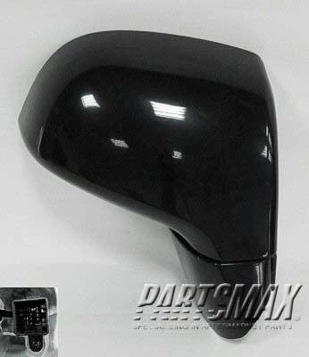 1321 | 2007-2010 KIA RONDO RT Mirror outside rear view Power; Heated; w/Cover; PTM | KI1321135|876201D130-PFM