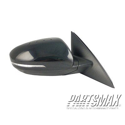 1321 | 2012-2013 KIA OPTIMA RT Mirror outside rear view Power; Heated; w/Signal Lamp; Pwr-Folding; PTM | KI1321163|876204C020