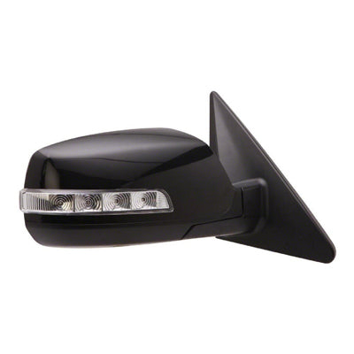 1710 | 2011-2013 KIA SORENTO RT Mirror outside rear view Power; Heated; w/Pwr Folding; w/Signal Lamp; PTM | KI1321174|876201U060