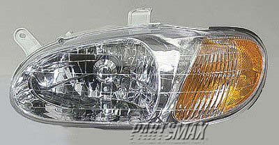 2502 | 1998-2001 KIA SEPHIA LT Headlamp assy composite all | KI2502105|0K2AA51040