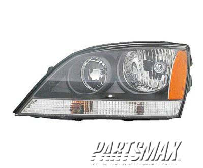 1150 | 2005-2006 KIA SORENTO LT Headlamp assy composite w/sport package | KI2502122|921013E140