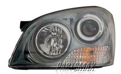 2502 | 2006-2007 KIA OPTIMA LT Headlamp assy composite w/appearance package | KI2502125|921012G050