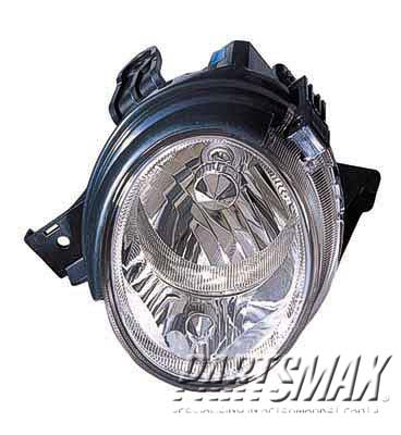 2502 | 2003-2006 KIA OPTIMA LT Headlamp assy composite From 11-3-03; high beams | KI2502129|921033C551