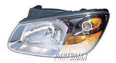 1150 | 2007-2007 KIA SPECTRA5 LT Headlamp assy composite  | KI2502130|921011L010