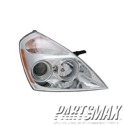 2502 | 2007-2012 KIA SEDONA LT Headlamp assy composite From 6-08 | KI2502133|921014D013
