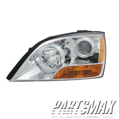 2502 | 2008-2009 KIA SORENTO LT Headlamp assy composite  | KI2502134|921013E640