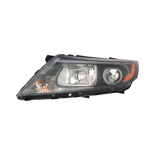 2502 | 2014-2015 KIA OPTIMA LT Headlamp assy composite Halogen; USA Built; w/o LED Position Lamp | KI2502175|921014C500