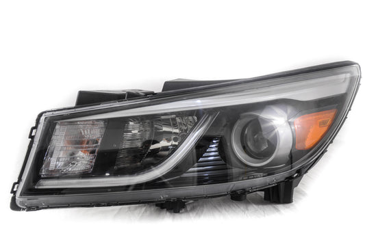 2502 | 2015-2018 KIA SEDONA LT Headlamp assy composite EX|L|LX; Halogen; w/String LED Driver Running Lamp | KI2502183|92101A9120