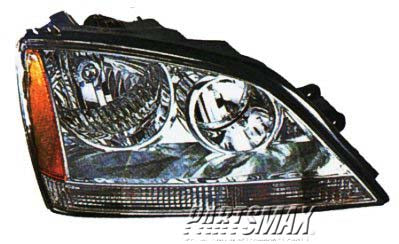 2503 | 2003-2004 KIA SORENTO RT Headlamp assy composite combination lamp | KI2503113|921023E040
