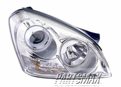 2503 | 2006-2007 KIA OPTIMA RT Headlamp assy composite w/o appearance package | KI2503124|921022G060