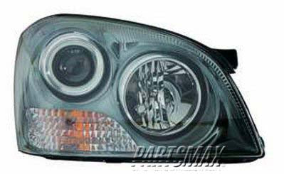 2503 | 2006-2007 KIA OPTIMA RT Headlamp assy composite w/appearance package | KI2503125|921022G050