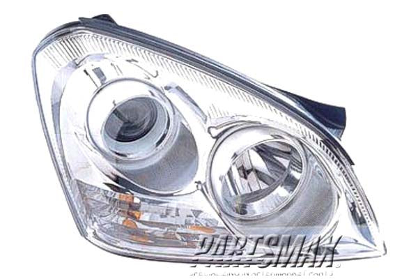 2503 | 2007-2009 KIA OPTIMA RT Headlamp assy composite w/o Appearance Pkg; From 4-16-07 | KI2503132|921022G080