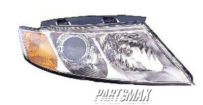 2503 | 2009-2010 KIA OPTIMA RT Headlamp assy composite Chrome Bezel | KI2503151|921022G530
