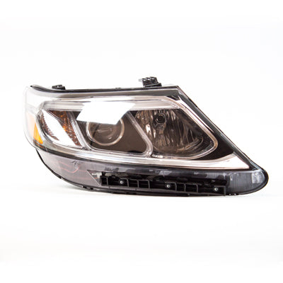2503 | 2014-2015 KIA SORENTO RT Headlamp assy composite LX; Halogen; w/Auto Level Control | KI2503164|921021U500