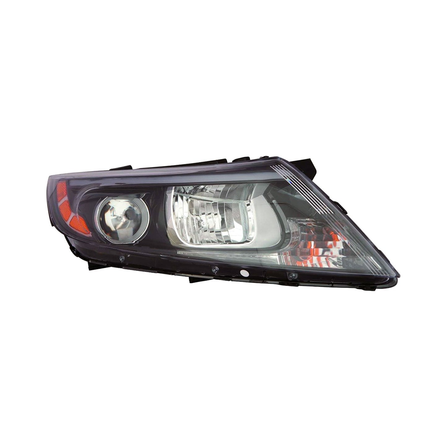 2503 | 2014-2015 KIA OPTIMA RT Headlamp assy composite Halogen; USA Built; w/o LED Position Lamp | KI2503175|921024C500