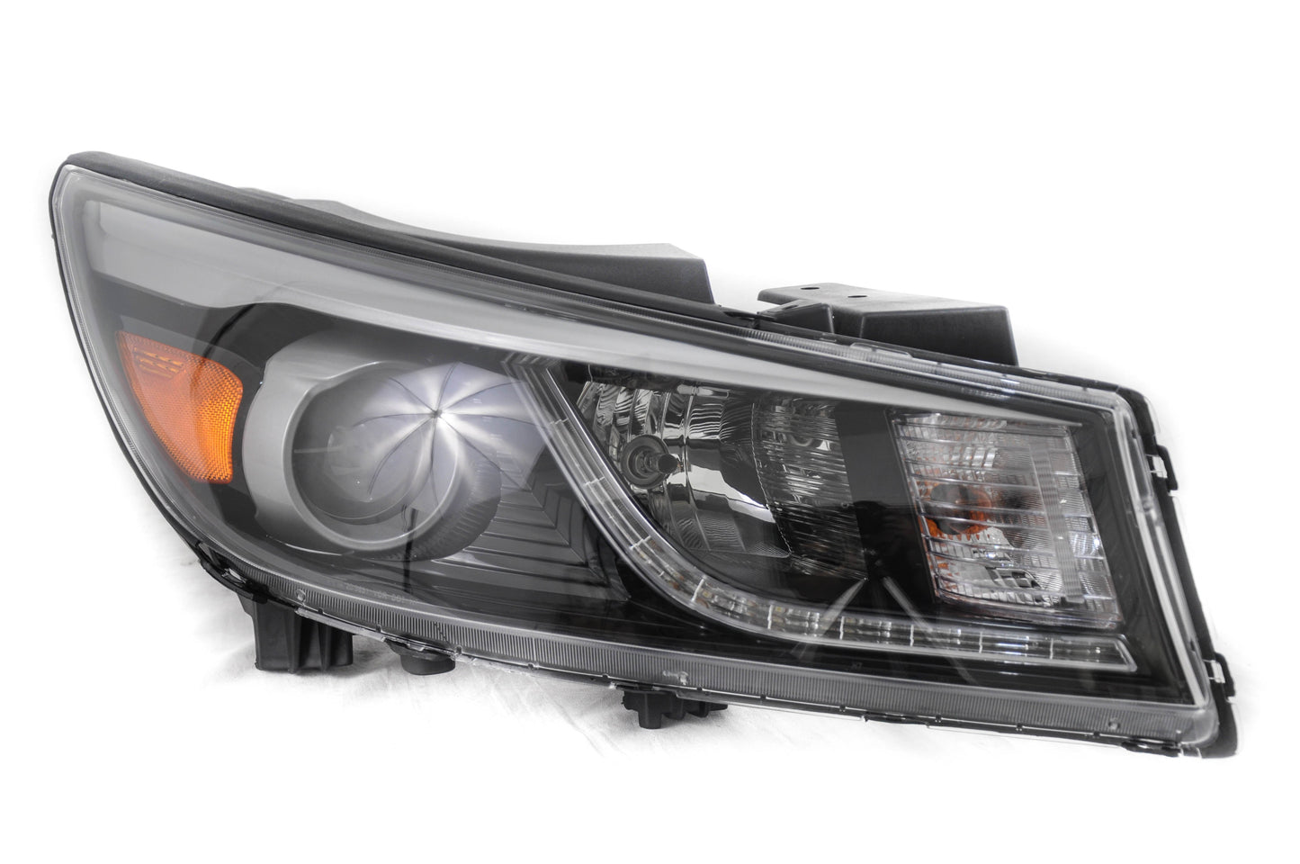 2503 | 2015-2018 KIA SEDONA RT Headlamp assy composite SX|SXL|LIMITED; Halogen; w/Jeweled LED Driver Running Lamp | KI2503182|92102A9130