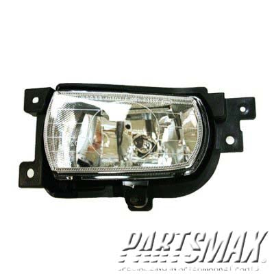 2592 | 2006-2010 KIA RIO LT Fog lamp assy 4dr sedan | KI2592110|922011G000