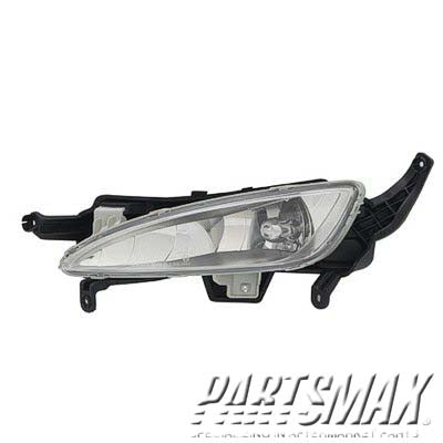 2592 |  2011-2013 KIA OPTIMA LT Fog lamp assy Exc HYBRID | KI2592124|922012T010