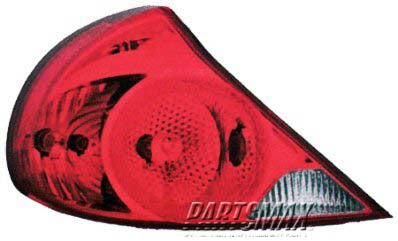 2800 | 2002-2004 KIA SPECTRA LT Taillamp assy 4dr sedan; early design | KI2800109|0K2NA51160A