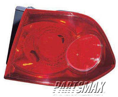 2805 | 2006-2008 KIA OPTIMA RT Taillamp assy outer on body | KI2805100|924022G030